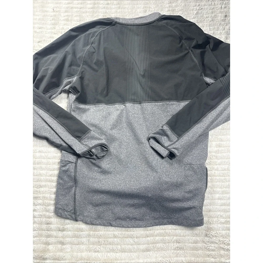 Nike Running Dri-FIT Women's Quarter Zip Pullover Black Reflective Large Thermal